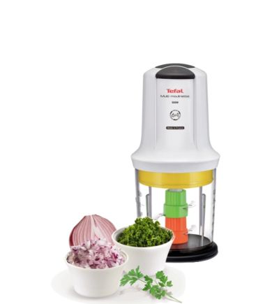 Чопър Tefal MQ723138, Moulinette 6 in 1, 500W, 4 blades, 2 speeds, 500ML, oil tank