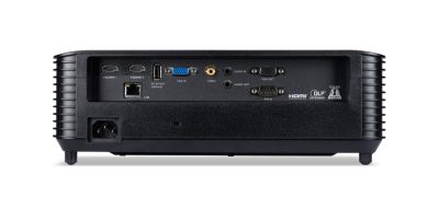 Мултимедиен проектор Acer Projector X1228Hn, DLP, XGA (1024x768), 4800 ANSI Lm, 20 000:1, 3D, Auto keystone, HDMI, VGA in/out, RCA, RS232, Audio in/out, DC Out (5V/1A), RG-45, 3W Speaker, 2.7kg, Black
