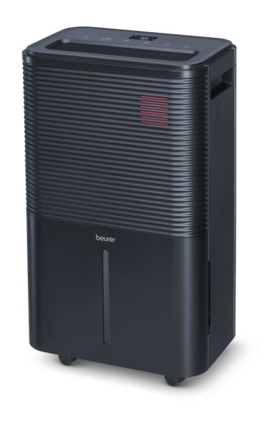 Влагоабсорбатор Beurer LE 250 Air Dehumidifier; up to 20 litre/day; rooms  40 to 60 cm2; Laundry drying function; Removable tank: 4.0 l; Automatic mode; Night mode; Timer;  2 fan levels; Environmentally friendly refrigerant R290