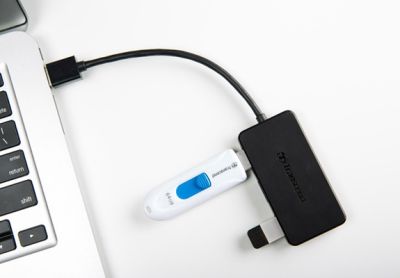 USB хъб Transcend 4-Port HUB, USB 3.1 Gen 1
