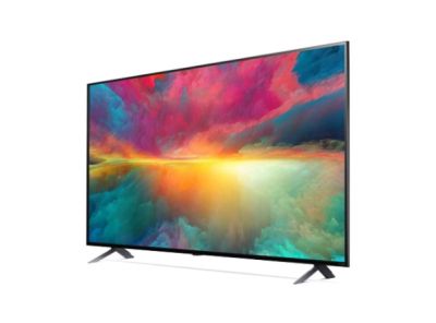 Телевизор LG 50QNED773RB, 50" 4K QNED HDR Smart TV, 3840x2160, DVB-T2/C/S2, Alpha 5 AI 4K Gen6, HDR10/HLG, webOS 23 ThinQ, 4K Upscaling, WiFi 5, Voice Controll, Bluetooth 5.0, AirPlay 2, LAN, CI, HDMI, SPDIF,USB Input, 2 pole Stand, Black