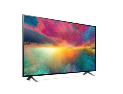 Телевизор LG 65QNED773RB, 65" 4K QNED HDR Smart TV, 3840x2160, DVB-T2/C/S2, Alpha 5 AI 4K Gen6, HDR10/HLG, webOS 23 ThinQ, 4K Upscaling, WiFi 5, Voice Controll, Bluetooth 5.0, AirPlay 2, LAN, CI, HDMI, SPDIF,USB Input, 2 pole Stand, Black
