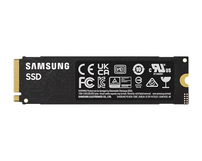 Твърд диск Samsung SSD 990 EVO Plus 2TB PCIe 4.0 NVMe 2.0 M.2 V-NAND 3-bit MLC, 256-bit Encryption, Read 7150 MB/s Write 6300 MB/s 